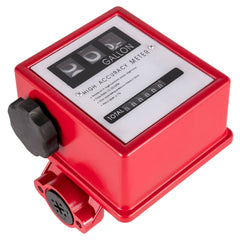 Mechanical Fuel Meter 20 GPM Fuel Flow Meter 3-Digital Batch Display Fuel Transfer Meter 2.54 cm Diesel Fuel Flow Meter All Fuel Transfer Pumps Gasoline Flow Meter