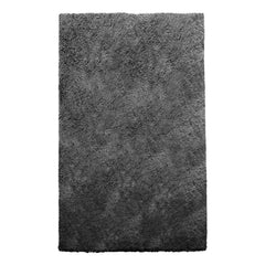 Indoor Plush Area Rugs, 1.52 x 2.44 m Soft Plush Carpet, Furry Shag Area Rugs for Living Room, Bedroom, Sunroom, Modern Home Decor Aesthetic, Non-Shedding, Non-Woven, Slip-Resistant, Dark Gray