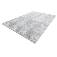 Indoor Plush Area Rugs, 1.83x2.74 m Soft Plush Carpet, FFurry Shag Area Rugs for Living Room, Bedroom, Modern Home Decor Aesthetic Long-Pile Rug, Non-Shedding, Slip-Resistant, Tie-Dye Light Gray