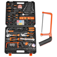 Tool Kit 216 Piece General Household Hand Tool Set with Portable Tool Case