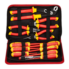 Insulated Screwdriver Set 12-Piece Insulated Tool Set for Electricians