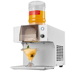 Snowflake Ice Machine, 60KG/24H Snowflake Ice Maker, Ice-Shaver Machine with Stainless Steel Blade, Electric Snow Cone Maker with 1.8L Tank, 90S Fast Pre-Cooling, for Home & Small Gatherings