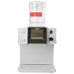 Snowflake Ice Machine, 60KG/24H Snowflake Ice Maker, Ice-Shaver Machine with Stainless Steel Blade, Electric Snow Cone Maker with 1.8L Tank, 90S Fast Pre-Cooling, for Home & Small Gatherings
