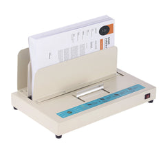 Thermal Binding Machine, 500 Sheets Capacity Book Binding Machine, Thermal Book Binder 50mm Binding Thickness A3(Short Edge)/A4/A5 Document, with Infrared Optical Detection