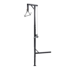 Truck Hitch Game Hoist, 500 lbs Load Capacity, Hunting Deer Hoist with 2-inch Receiver, 360-Degree Swivel Shaft & Adjustable Height, Includes Gambrel Winch for Skinning & Cleaning Game