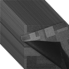 Carpet Tiles Reusable, 24"x 24"Carpet Squares With Padding Attached, Soft Padded Carpet Tiles, Easy Install DIY for Bedroom Living Room (24Tiles, Mixed Gray)