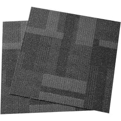 Carpet Tiles Reusable, 24"x 24"Carpet Squares With Padding Attached, Soft Padded Carpet Tiles, Easy Install DIY for Bedroom Living Room (24Tiles, Mixed Gray)