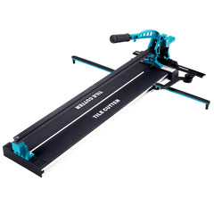 Manual Tile Cutter, 1200mm, Porcelain Ceramic Tile Cutter with Tungsten Carbide Cutting Wheel, Infrared Positioning, Anti-Skid Feet, Durable Rails for professional installers or beginners