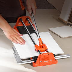 430mm Manual Tile Cutter for Wall & Polished Tiles,Double Rails for Precise Cutting, Tungsten Carbide Wheel,Non-Slip Handle,Anti-Displacement Pressure Rod,Precise Cuts for Pros & Beginners