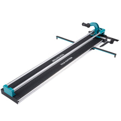 Manual Tile Cutter, 1200mm, Porcelain Ceramic Tile Cutter with Tungsten Carbide Cutting Wheel, Infrared Positioning, Anti-Skid Feet, Double Rails for professional installers or beginners