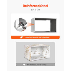 Air Conditioner Wall Sleeve 26 in Universal Through the Wall AC Sleeve