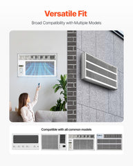 Air Conditioner Wall Sleeve 26 in with Exterior Grille Wall AC Sleeve