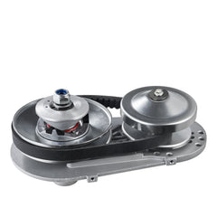 Drive Clutch, 2-8HP Engine, 2000 RPM High-Strength Drive Clutch with Asymmetric Designed Wheels & Robust Rubber Belt, Sturdy & Durable Clutch with Full Accessories, Fit for Various Engines