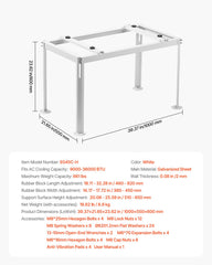 Mini Split Ground Stand Adjustable Anti Vibration for 9000-36000 BTU