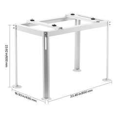 Mini Split Ground Stand Adjustable Anti Vibration for 9000-18000 BTU