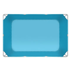 Frame Above Ground Swimming Pool, 3 x 2 x 0.762 m Rectangular Steel Metal Frame, Large Rectangle Outdoor Backyard Family Pool, Easy to Assemble Rust-Resistant, 3959.54 L Water Capacity, Blue