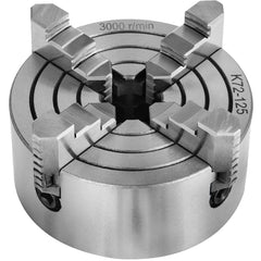 Metal Lathe Chuck 4-Jaw Independent 5 inch Cast Iron Milling Turning CNC