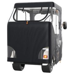 Golf Cart Enclosure, Polyester Driving Enclosure, Club Car Covers Suitable for 2-Seater Golf Carts, Sunproof and Dustproof Outdoor Cart Cover
