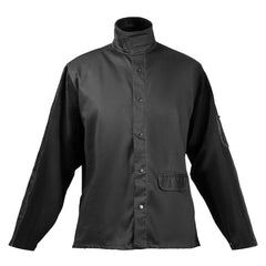 FR Welding Jacket L Size Heavy Duty Cowhide Leather & 9oz FR Cotton