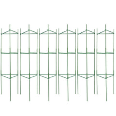 6 Packs Tomato Cages for Garden, 1230 mm Tomato Trellis Plant Stakes Support, Stackable Tall Plant Support Cage, for Raised Garden Bed, Vegetables Flowers and Climbing Plants