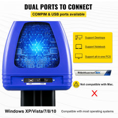 720mm Vinyl Cutter/Plotter Sign Cut Machine Software 20 Blades LCD Black