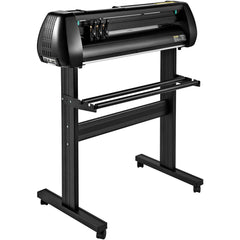 VEVOR Vinyl Cutter Machine, 28in Offline Bluetooth Cutting Plotter Machine, 400in/10m Steel Roller Shaft Adjustable Speed Force, SignMaster Software Tool DIY Craft Kit for Sign Making Windows & Mobile