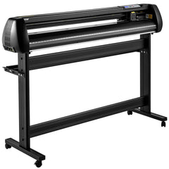 Vinyl Cutter, 53inch Vinyl Cutter Plotter with Stand, Adjustable Speed Force for Sign Making Vinyl Plotter, SignMaster Software Vinyl Tape Tools Vinyl Printer Available with COM/USB/Bluetooth