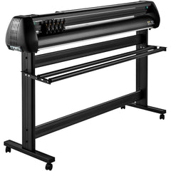 Vinyl Cutter, 53inch Vinyl Cutter Plotter with Stand, Adjustable Speed Force for Sign Making Vinyl Plotter, SignMaster Software Vinyl Tape Tools Vinyl Printer Available with COM/USB/Bluetooth