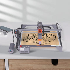 Laser Engraver, 10W Output Laser Engraving Machine, 15.7" x 15.7" Large Working Area, 10000mm/min Movement Speed, Compressed Spot with Rotary Roller, Laser Cutter for Wood, Metal, Acrylic