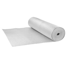 Double Reflective Insulation Roll, Foam Core Radiant Barrier, 3.2 mm 48 in x 50 ft, Double-Sided Aluminum Foil EPE Foam Heat Reflective Shield, Thermal Insulation Roll for Window RV Roof
