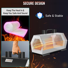 Propane Forge Portable, Double Burner Tool and Knife Making, Large Capacity Blacksmith Farrier Forges, Mini Furnace Blacksmithing, Gas Forging Tools and Equipment, Complete Kit