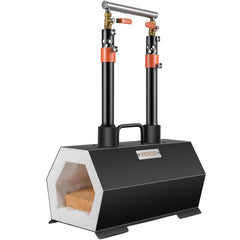 Propane Forge Portable, Double Burner Tool and Knife Making, Large Capacity Blacksmith Farrier Forges, Mini Furnace Blacksmithing, Gas Forging Tools and Equipment, Complete Kit