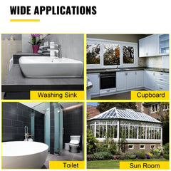 Sausage Caulking Gun Silicone Gun 20V Iron Caulking Gun 10 OZ/300 ML