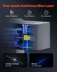 Portable Laser Engraver 600 mm/s 5W High Speed Handheld Engraving Machine