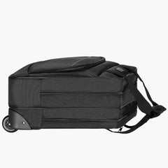 Rolling Laptop Bag 39.62 cm Wheeled Computer Bag for Women & Men Black
