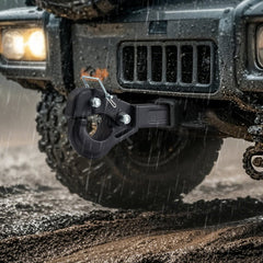 Pintle Hitch 50.4 mm Receiver Hook 63.5 - 76.2 mm Lunette Ring 9070 kg