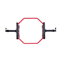 Trap Bar Hex Bar, 50mm Hex Barbell, 240 kg Capacity Shrug Bars, Weightlifting and Strength Training Equipment, Home Gym for Squats, Deadlifts, Shoulder Presses, Red