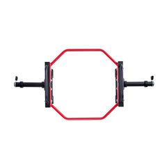 Trap Bar Hex Bar, 50mm Hex Barbell, 240 kg Capacity Shrug Bars, Weightlifting and Strength Training Equipment, Home Gym for Squats, Deadlifts, Shoulder Presses, Red