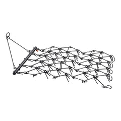 Drag Harrow, 1.2x1.7m Durable Chain Harrow with 80 Sharp Teeth, Suitable for ATV UTV Tractor, Ideal for Soil Preparation, Seeding, Smoothing Landscapes, and Yard Gravel Driveway Maintenance