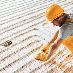 VEVOR PEX-AL-PEX Tube, 300M, 16 mm Diameter Aluminum-Plastic Composite Pipe Oxygen Barrier Radiant Floor PEX Pipe, 2 mm Thickness Radiant Heat Floor Plumbing Inner Aluminum Layer PEX Tubing Pipe