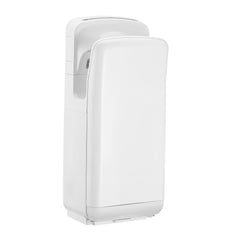 Vertical Hand Dryer, Hand Dryers with HEPA Filter, 19000 RPM High-Speed Motor, Dual-Side Airflow, ABS Sturdy Automatic Air Wall Mount Fast Drying for Commercial Bathrooms Modern Home, White