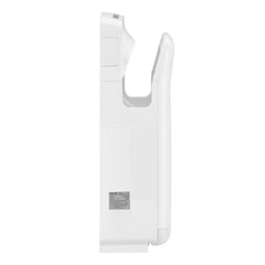 Vertical Hand Dryer, Hand Dryers with HEPA Filter, 19000 RPM High-Speed Motor, Dual-Side Airflow, ABS Sturdy Automatic Air Wall Mount Fast Drying for Commercial Bathrooms Modern Home, White