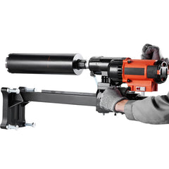 Diamond Core Drilling Machine, 8in Wet&Dry Concrete Core Drill Rig with Stand, 750RPM Speed & 1-1/4" 5/8" Thread & Lifting Handle, 8in Drilling Diameter for Concrete Brick Block Stone, 2500W