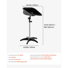 Portable Shampoo Bowl, Shampoo Sink with Adjustable Height & Angle, Salon Hair Wash Sink with Drain Hose and Star-Shaped Support Base for Barbershop Beauty Spa Center Home Use