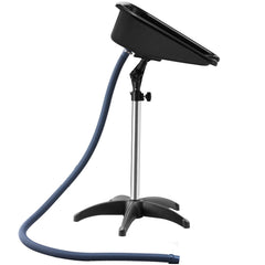 Portable Shampoo Bowl, Shampoo Sink with Adjustable Height & Angle, Salon Hair Wash Sink with Drain Hose and Star-Shaped Support Base for Barbershop Beauty Spa Center Home Use