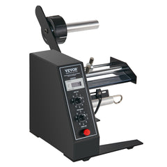 Automatic Label Dispenser, Width 15-125 mm, Length 3-150 mm, Automatic Label Stripper Label Separating Machine, Speed Adjustable Label Applicator, Auto Counting 0-999999 for Various Label Sizes