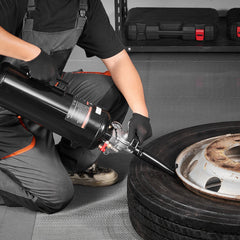 Portable Tire Bead Seater, 2.1 Gal / 8 L Air Bead Blaster, Handheld Tire Inflator Tool, 87-116 PSI Operating Pressure, Trigger Seating Inflator for Car, Compact SUV, Light Truck, E-Bike, RV, ATV