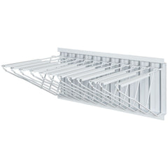 Wall Mount Blueprint Storage Rack Blueprint Holder with 12 Pivot Brackets