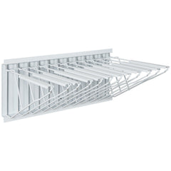 Wall Mount Blueprint Storage Rack Blueprint Holder with 12 Pivot Brackets