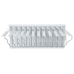 Wall Mount Blueprint Storage Rack Blueprint Holder with 12 Pivot Brackets